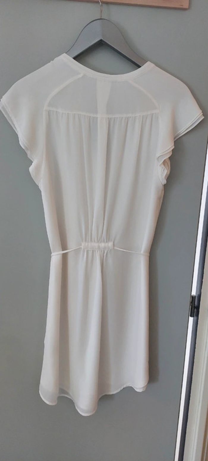 Petite robe blanche style tennis - photo numéro 2