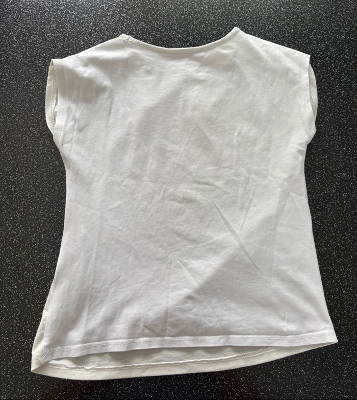 H&M - t-shirt chat fille 6-8ans - photo numéro 3