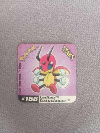 Magnet Pokémon Staks 2002 N°166 Coxyclaque 
