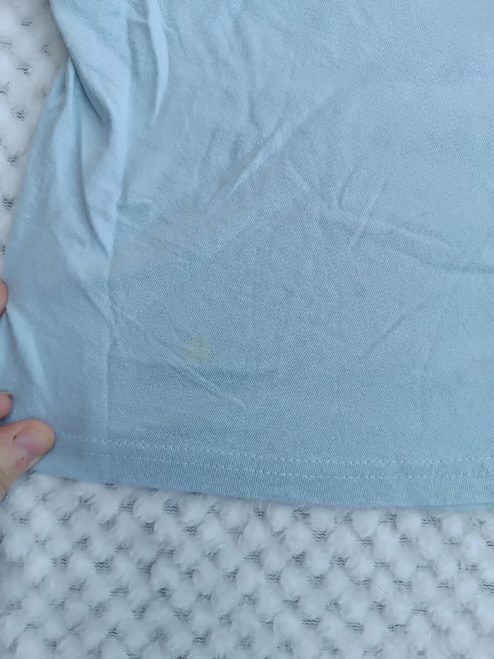 🔸 T-shirt Bleu Clair Panda – In Extenso 2 Ans 🔸 - photo numéro 4