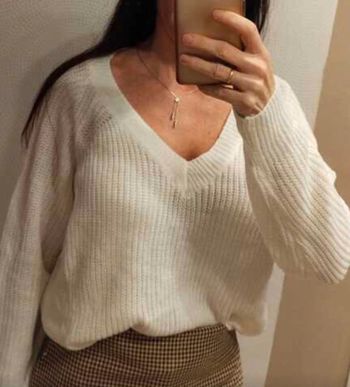 Pull blanc