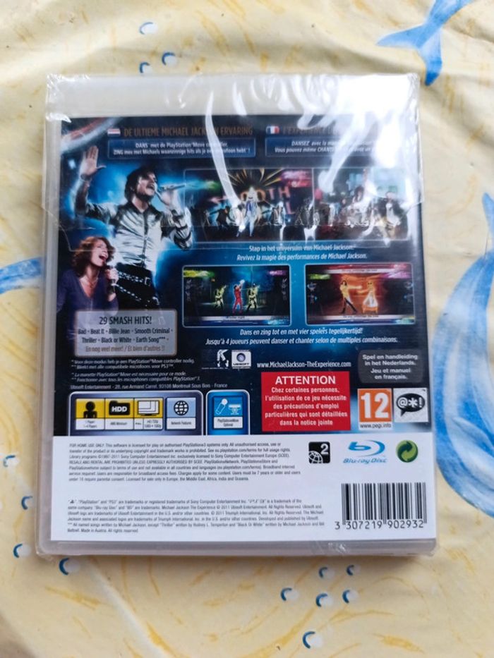 Michael Jackson thé expérience ps3 neuf emballé - photo numéro 2