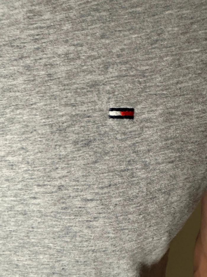 T-shirt Tommy Hilfiger homme Taille S gris - photo numéro 5