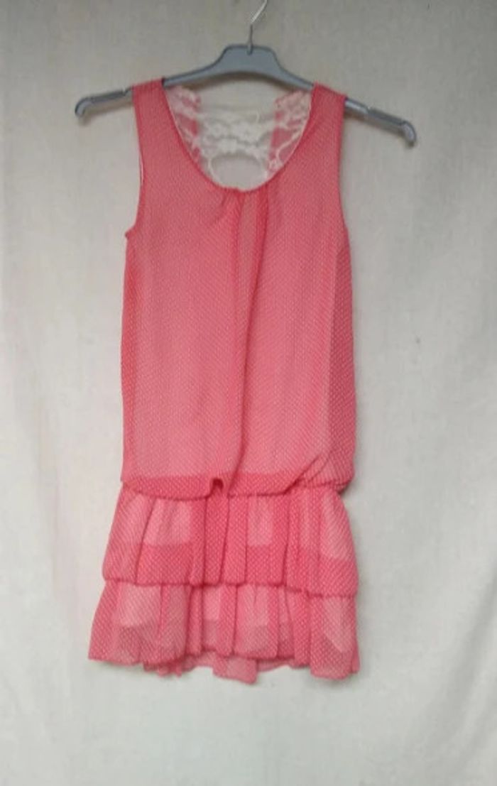 robe courte corail 10 ans