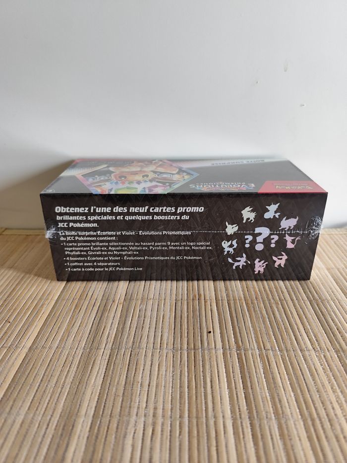 Boîte surprise évolution prismatique Pokémon scellée neuve - photo numéro 4