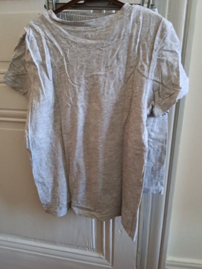 Pyjashort tissaia gris et multicolore - photo numéro 2