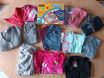 Lot habits fille 5 ans