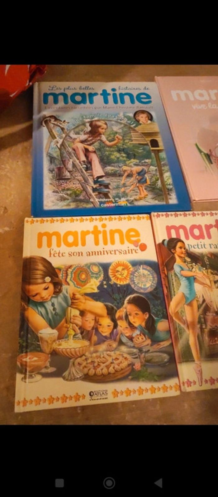 Lot de 6 livres Martine - photo numéro 2