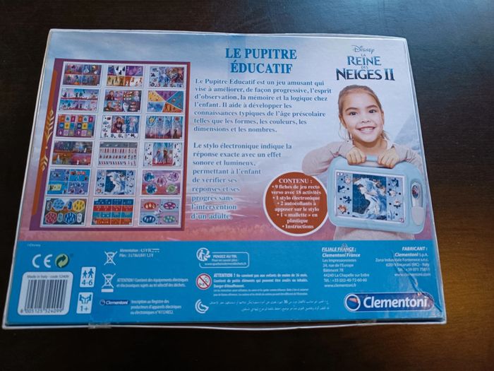 Le Pupitre Educatif LA REINE DES NEIGES - CLEMENTONI - photo numéro 7