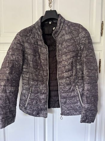 manteau gris