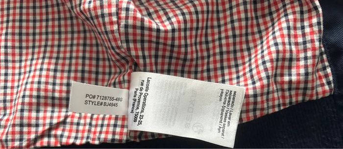 Veste Lacoste - photo numéro 5