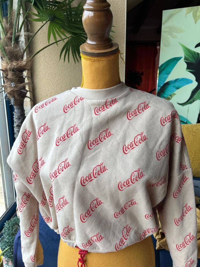 Sweat-shirt coca cola