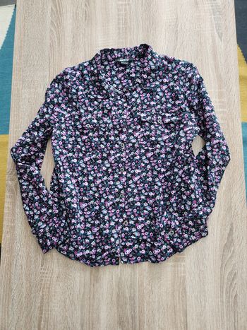 Chemise fleurie