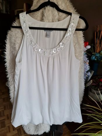 Débardeur perles H&M