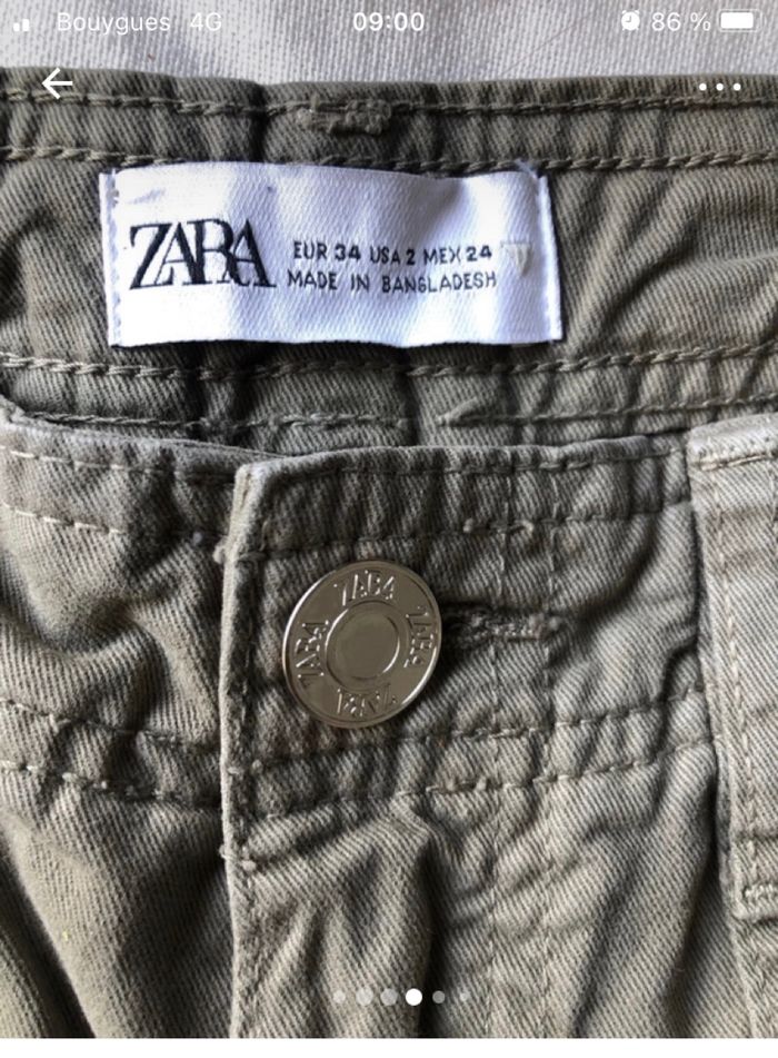 Pantalon Zara taille 34 - photo numéro 3