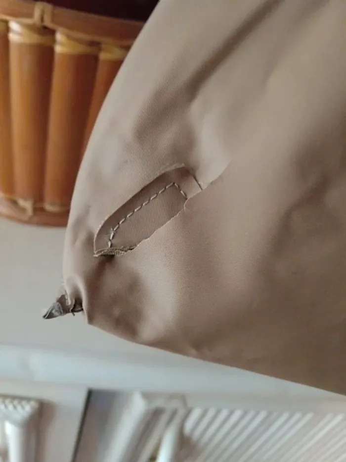 Sac à dos pliage xs Longchamp kaki et marron - photo numéro 16