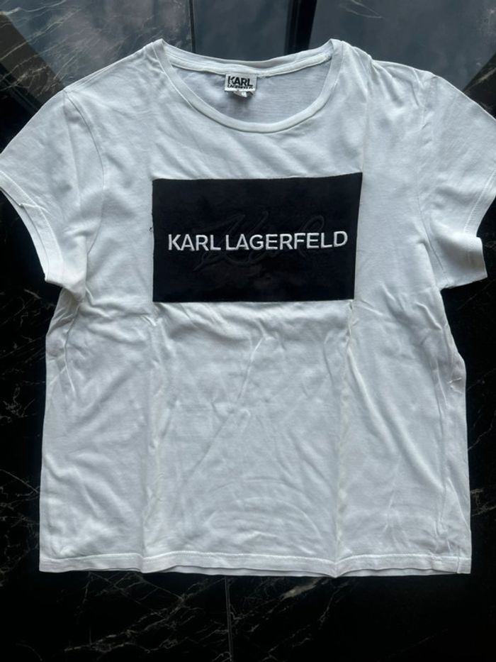 T shirt Karl Lagarfeld 14 ans - photo numéro 2