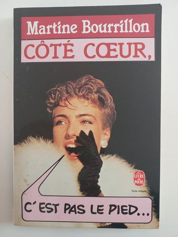 Côté cœur,  c'est pas le pied,  Martine Bourrillon