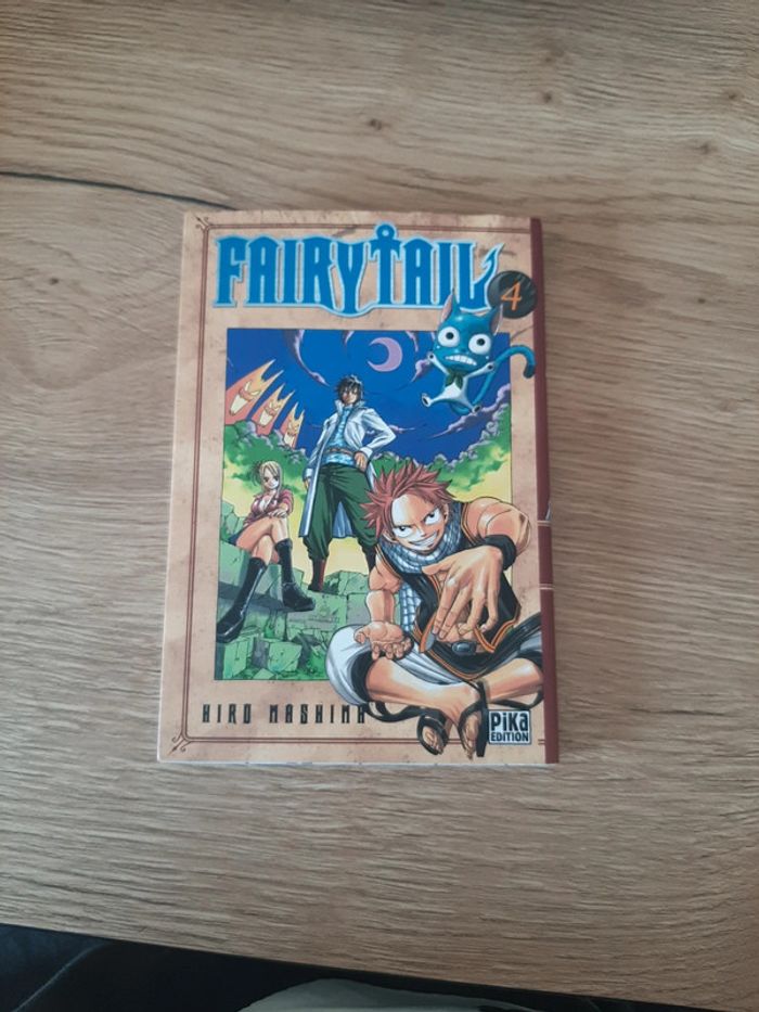 Manga fairytail tome 4