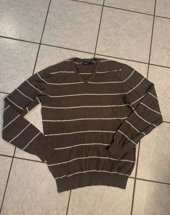 Pull gris anthracite celio taille M