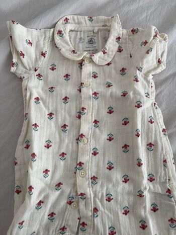 Combinaison short petit bateau 