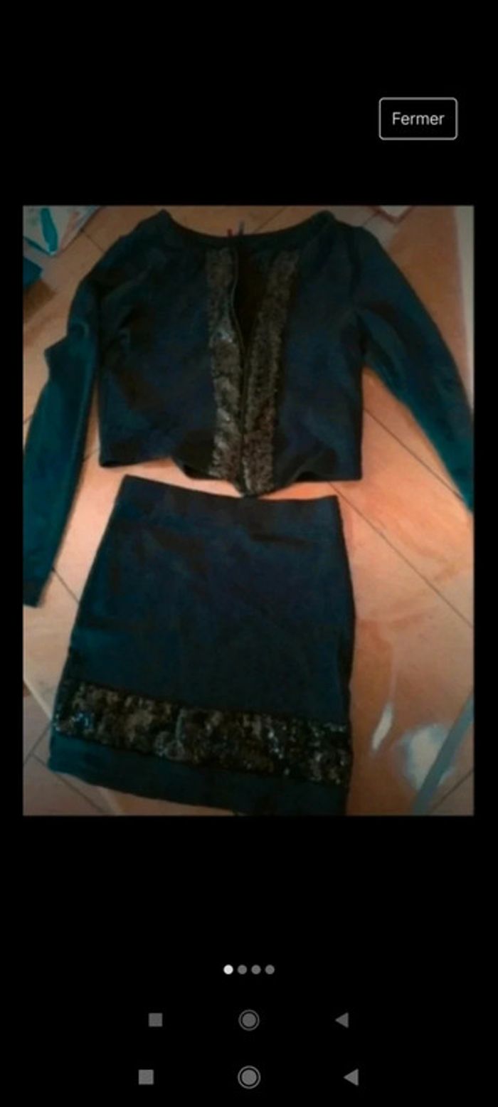 Ensemble jupe et veste 14 ans