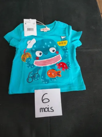 Tee shirt blau neuf du pareil au même