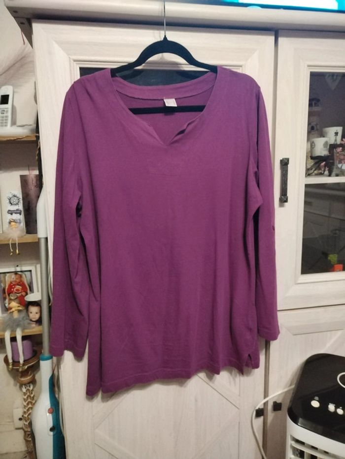 Tee shirt violet