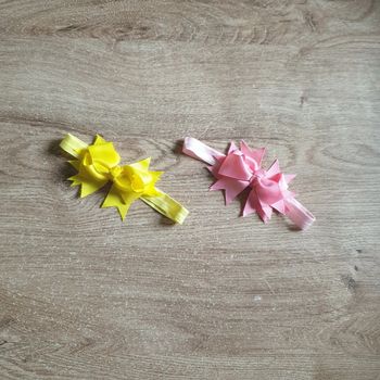 🩷 Lot de 2 bandeaux élastique avec nœuds TU #emyfleury_accessoirescheveux