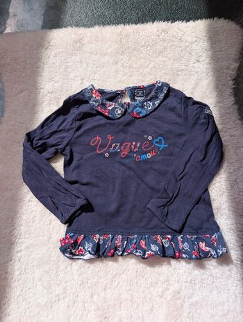 Pull terre de marins 24 mois fille