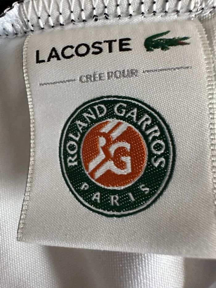 Robe Lacoste Roland Garros T:38 - photo numéro 9