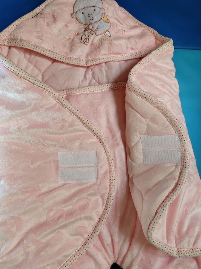 Nid d'ange hiver nouveau né fille - photo numéro 3