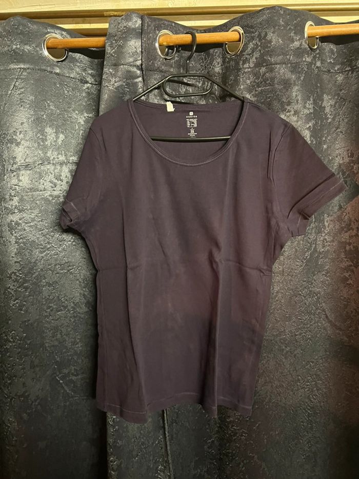 Teeshirt noir décathlon