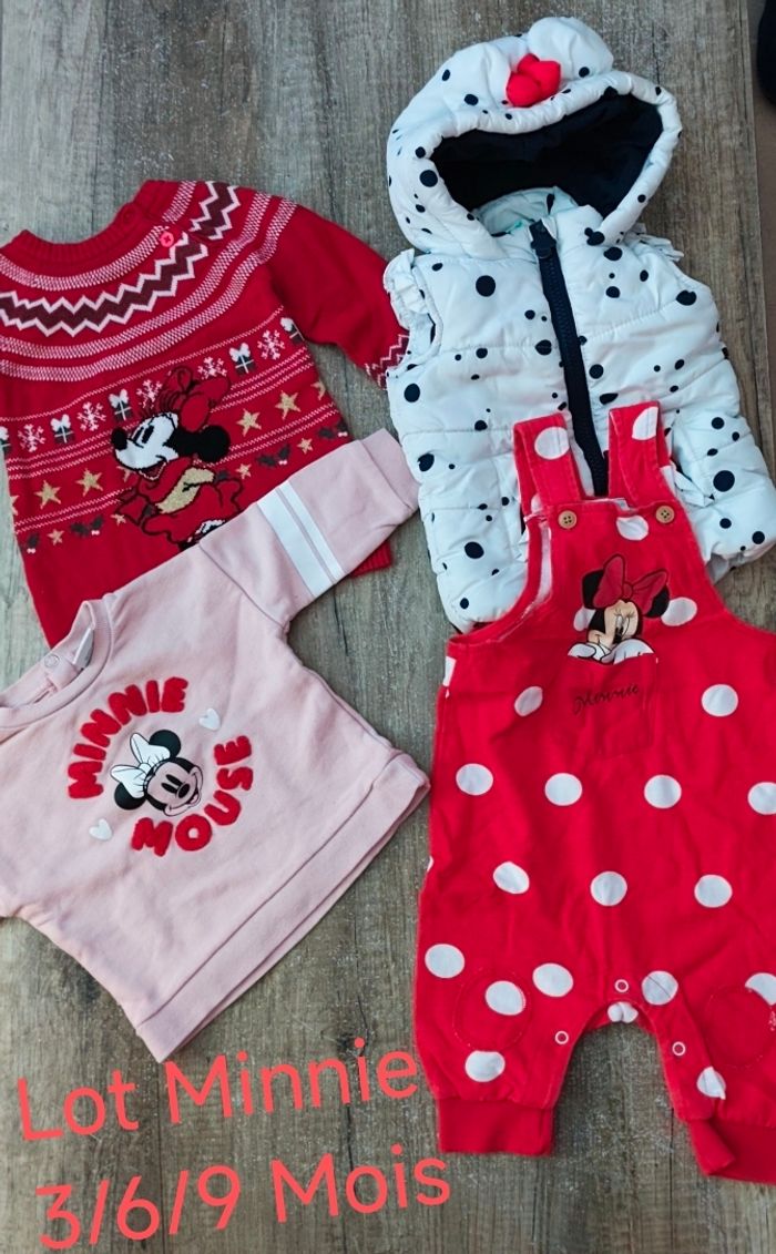 Lot vêtements Minnie