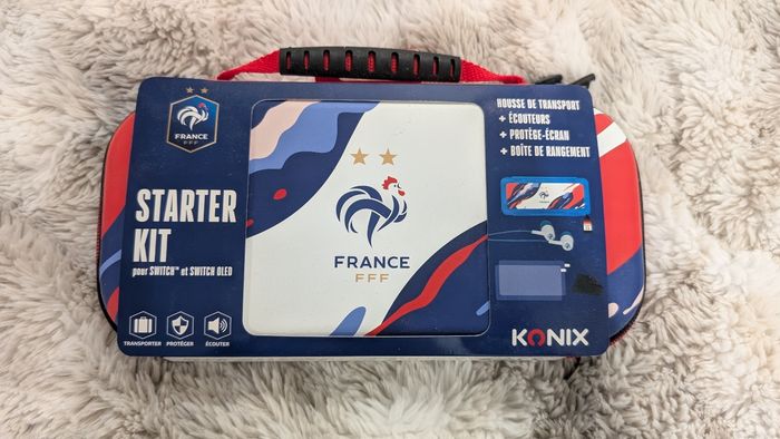 Kit housse de transport Équipe de France de Football Konix neuf