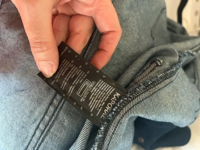 Kaporal Robe portefeuille en jean bleu femme - photo numéro 9