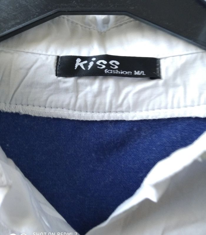 Kiss Fashion pull tunique chemise violet - photo numéro 2