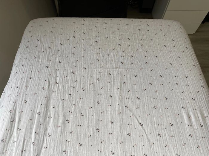 Lot de 2 draps housse Sauthon miss fleur de lune - photo numéro 13