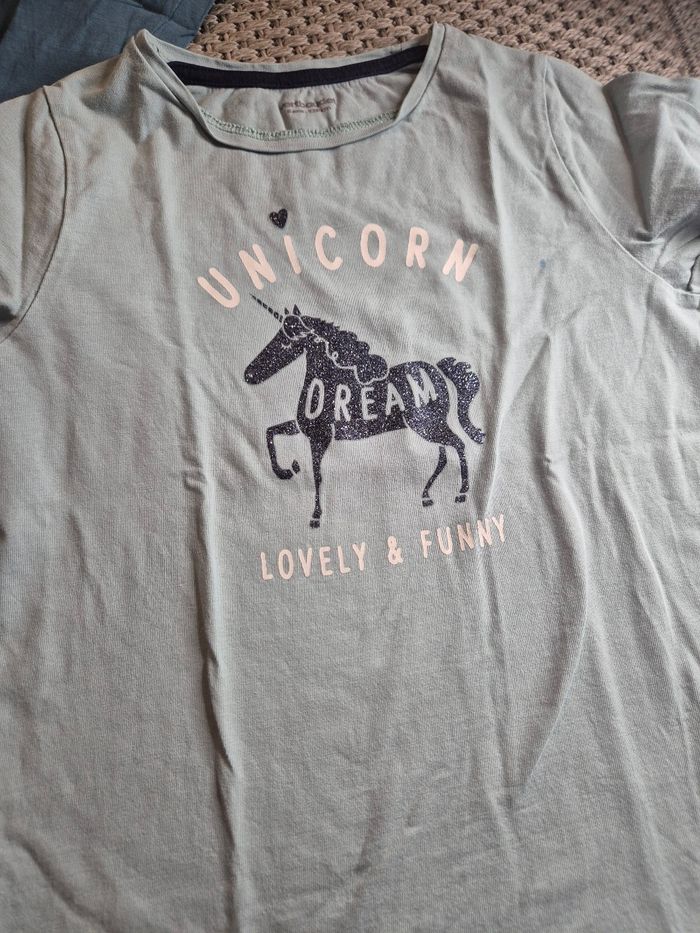 Lot de 4 t-shirts ML fille - 8 ans - photo numéro 6