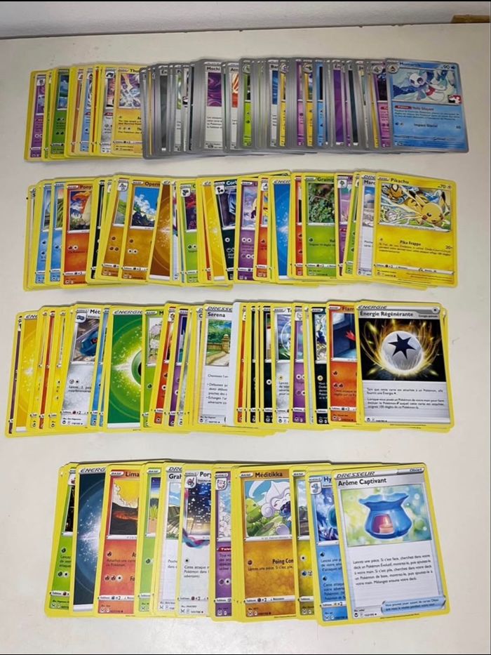 Lot 100 cartes Pokémon - photo numéro 2