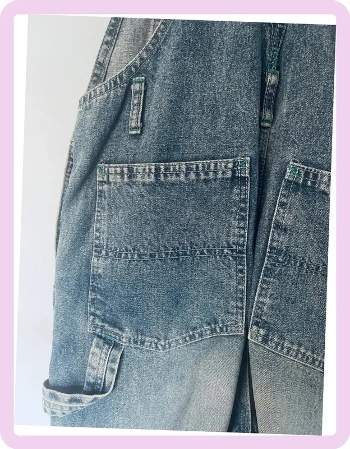 Salopette jean Chipie taille 36 – bretelles réglables & look casual cool - photo numéro 4