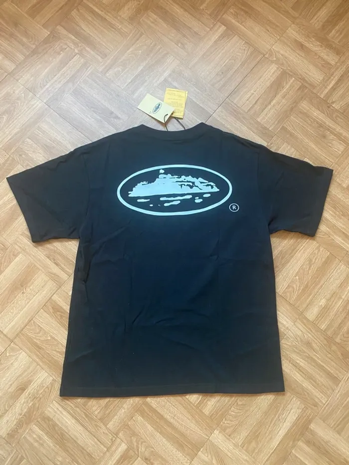 T-shirt noir taille S - Corteiz OG Island Tee Black and White (NEUF) - photo numéro 4