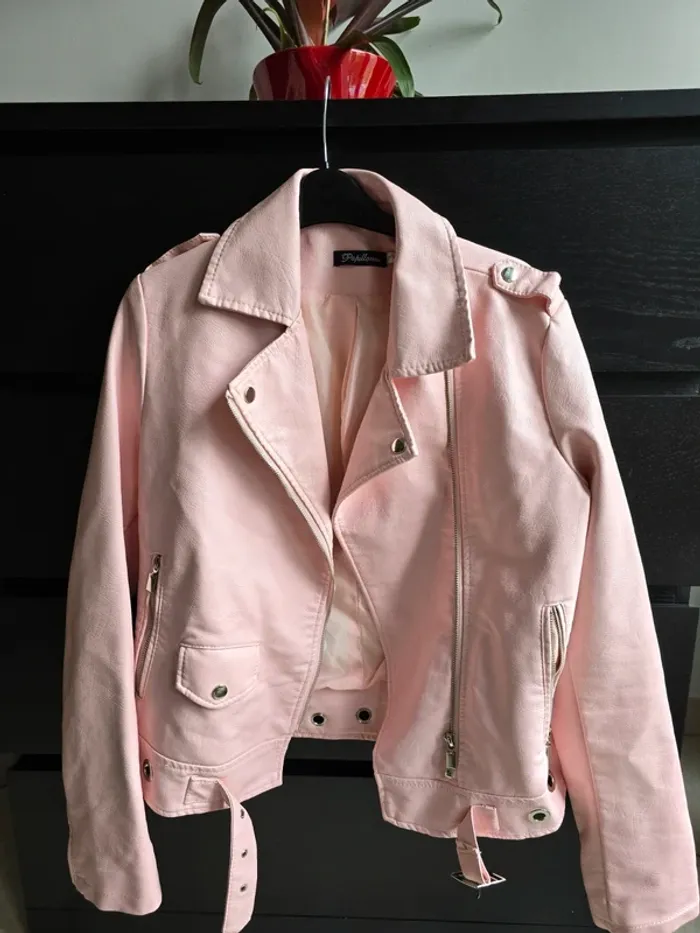 blazer rose Papillonne