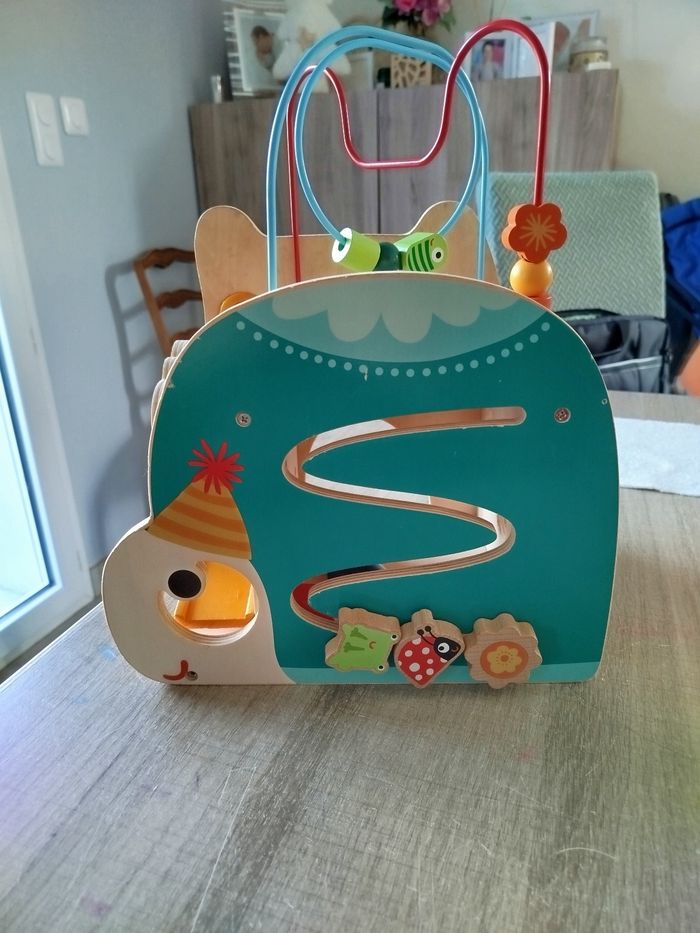 Cube de motricité en bois - photo numéro 4