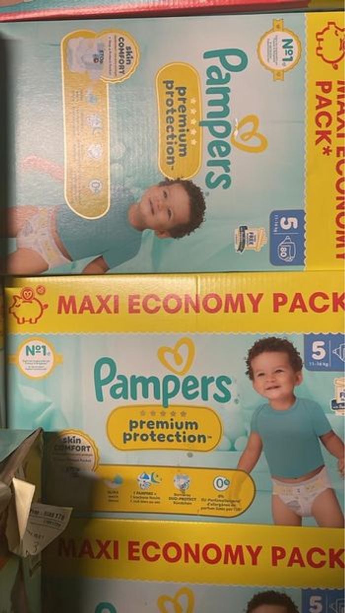 Pampers premium taille 5