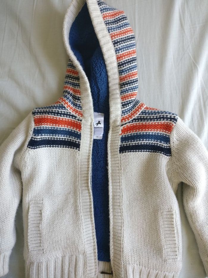 gilet zipé