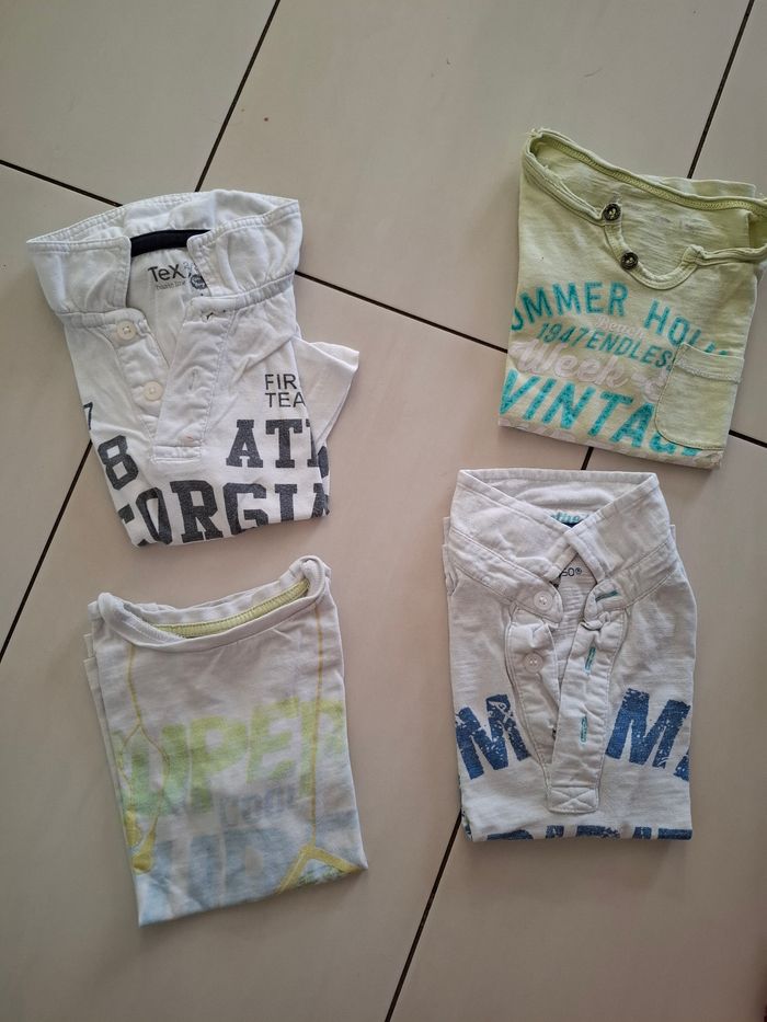 Lot tee-shirts/polos manches courtes 3ans - photo numéro 2
