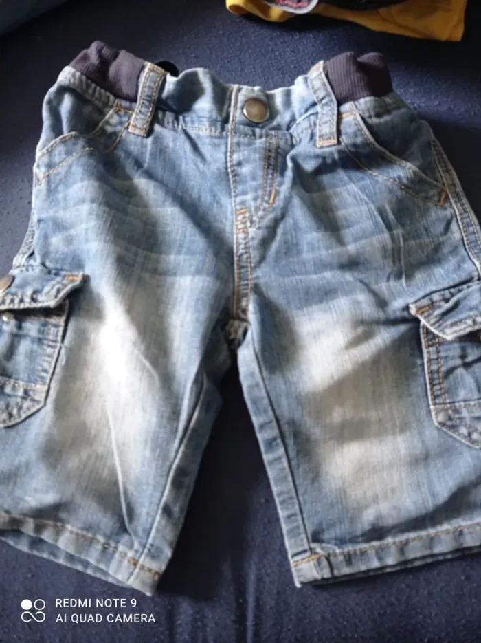 Short en jean