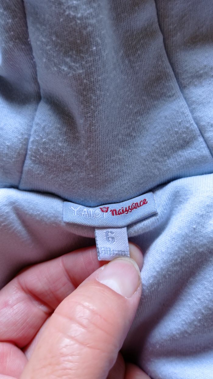 🦁Gilet zippé avec capuche, Yatsi, 6 mois - photo numéro 2