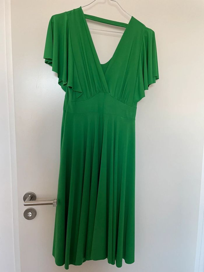 Robe fluide verte - photo numéro 5